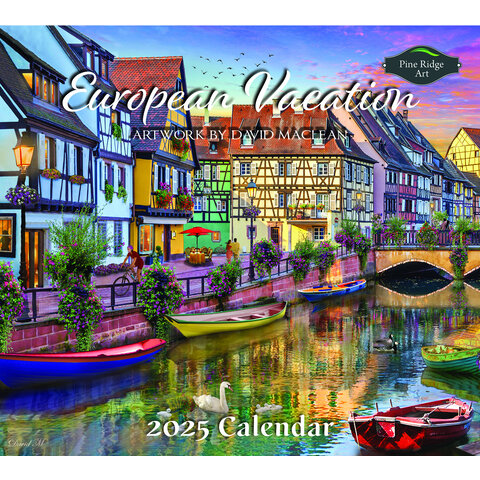 European Vacation Kalender 2025