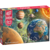 Planet Earth in galaxy Space Puzzel 2000 Stukjes