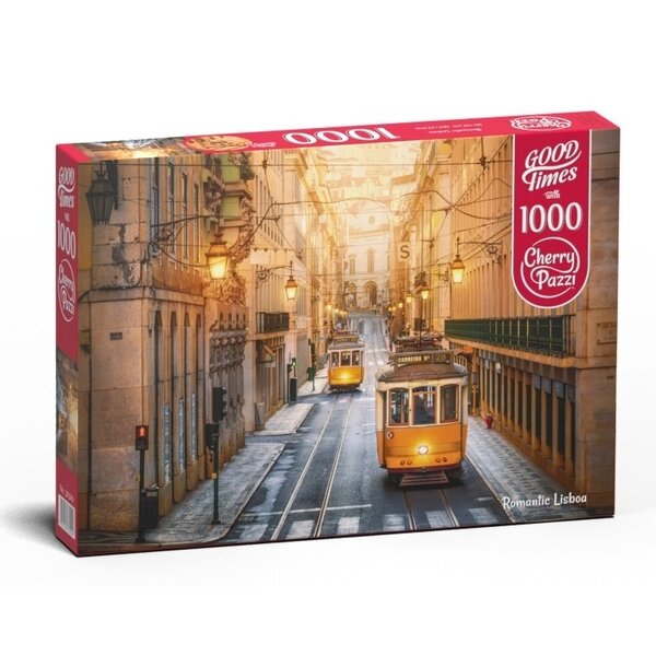 CherryPazzi Romantic Lisboa Puzzel 1000 Stukjes