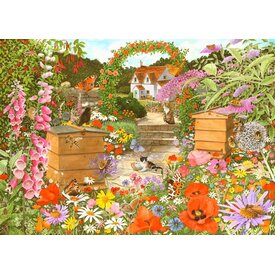 The House of Puzzles Bee Happy Puzzle 1000 Pieces