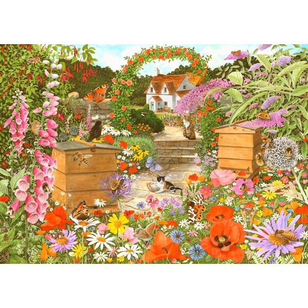 The House of Puzzles Bee Happy Puzzle 1000 Pieces