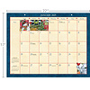 Heart and Home Deskpad Kalender 2025