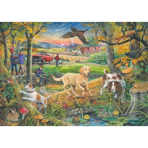 Catch me if You Can Puzzle 500 XL Pieces