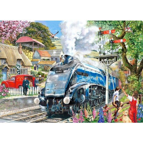 Ritterzug-Puzzle 500 XL-Teile