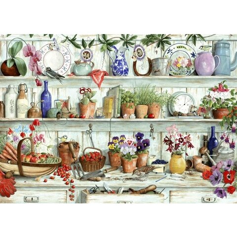Posies and Produce Puzzle 500 XL Pieces
