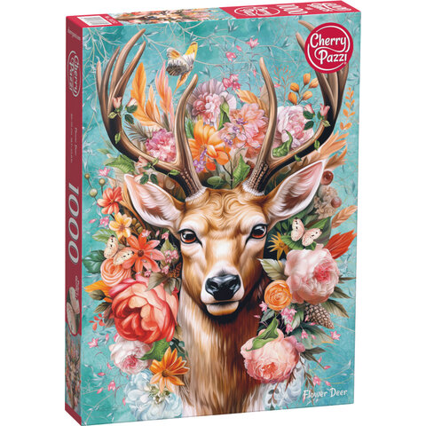 Flower Deer Puzzle 1000 Pieces