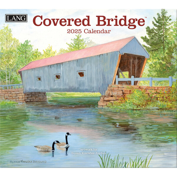 LANG Covered Bridge Kalender 2025