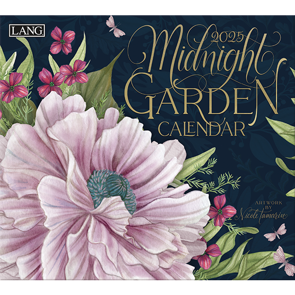 LANG Midnight Garden Kalender 2025