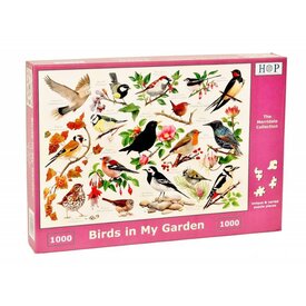 The House of Puzzles Birds in My Garden Puzzel 1000 stukjes