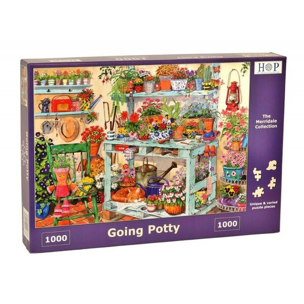 The House of Puzzles Going Potty Puzzel 1000 stukjes