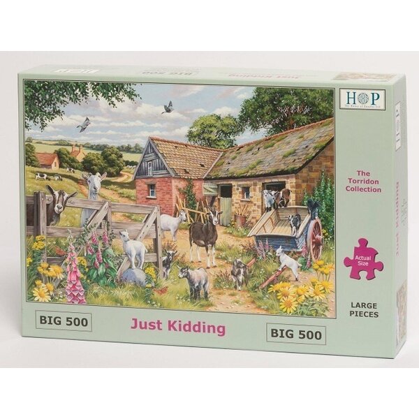 The House of Puzzles Just Kidding Puzzle 500 pieces XL