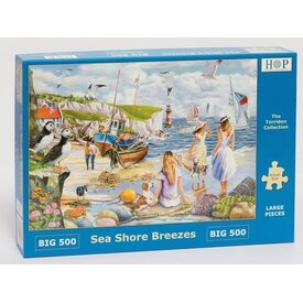 The House of Puzzles Sea Shore Brisen Puzzle-Stücke 500 XL
