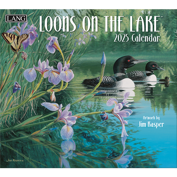 LANG Loons on the Lake Kalender 2025