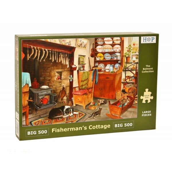 The House of Puzzles Fisherman's Cottage Puzzel 500 XL stukjes