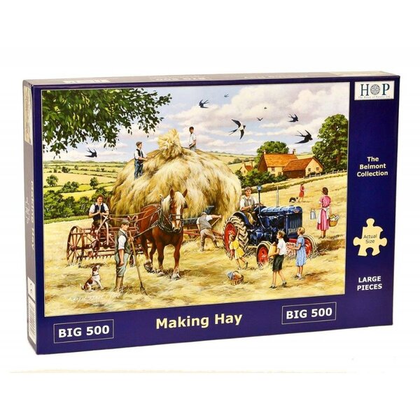 The House of Puzzles Making Hay Puzzle 500 XL pieces