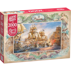 CherryPazzi Sea Battle Puzzel 2000 Stukjes