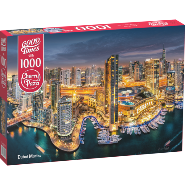CherryPazzi Dubai Marina Puzzel 1000 Stukjes