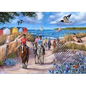 The House of Puzzles Sea Horses Puzzel 500 XL Stukjes