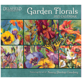  Garden Florals Calendar 2025