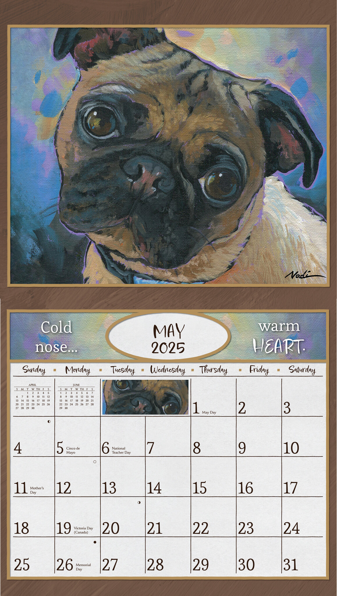 delafield-our-best-friends-calendar-2025-the-lang-store
