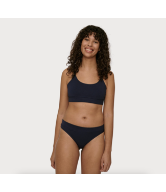 Organic Basics Thong Navy