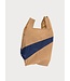 Susan Bijl The New Shopping Bag M Camel&Navy