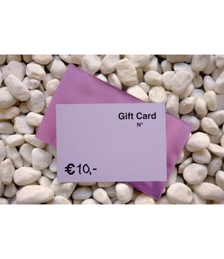 Gift Card Studio S €10,-