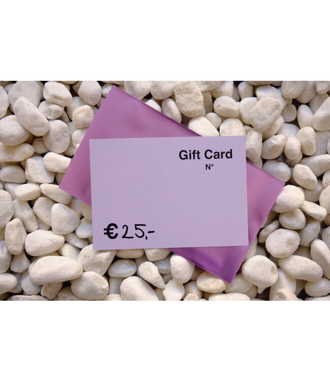 Gift Card Studio S €25,-