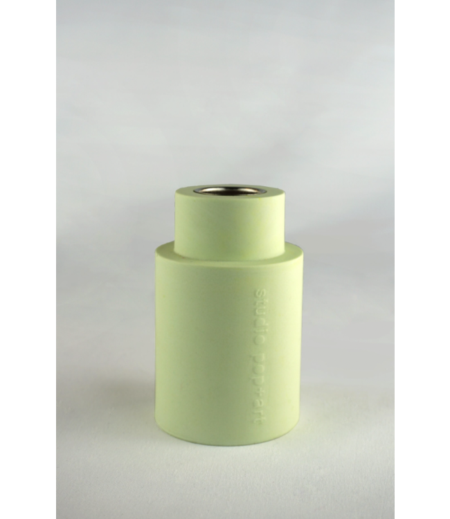 Solo Jesmonite CandleHolder Green
