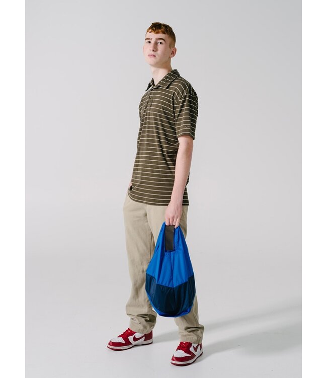 The New Shopping Bag Blue&Navy M