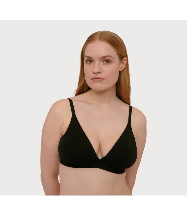 Core Triangle Bralette Black