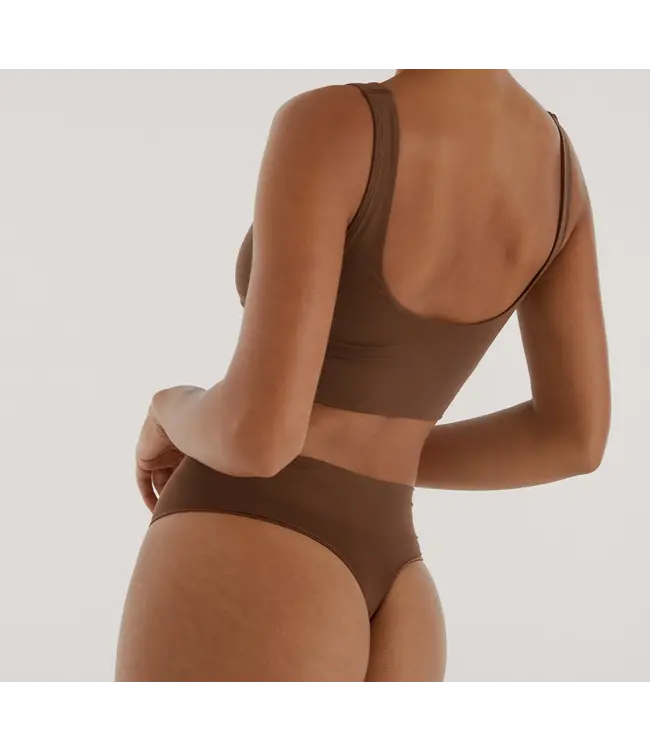 Smooth Bralette Walnut