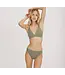 Organic Basics Core Triangle Bralette Seaweed