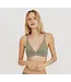 Core Triangle Bralette Seaweed