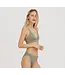 Core Triangle Bralette Seaweed