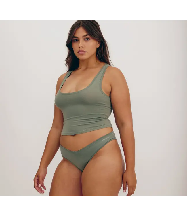 Flex Cheeky Brief Seaweed