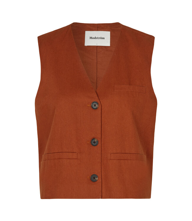 Park Vest Brandy Brown