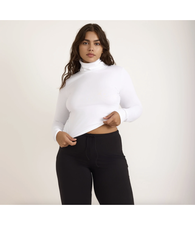Everyday Turtleneck White
