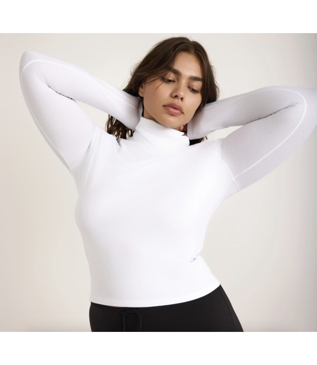 Everyday Turtleneck White