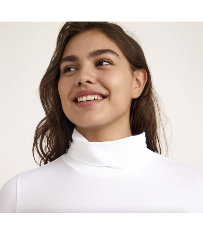 Everyday Turtleneck White