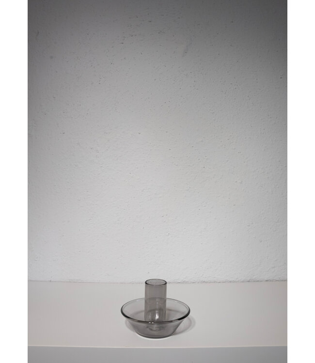 Candle Holder Small Grey
