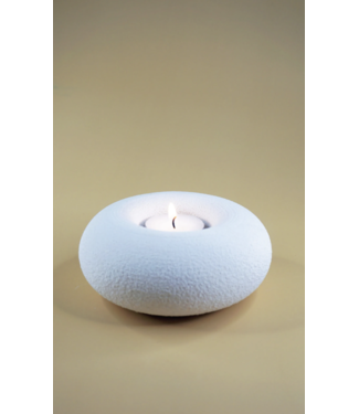 Studio Pop + Art FUZZY Donut candleholder White