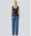 Mathilde Top Navy Sky