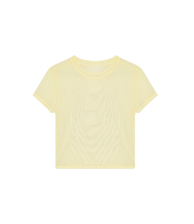 Mesh Tee Light Lemon