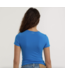 Flex Tee Azure Blue