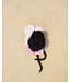 Flower Necklace Black