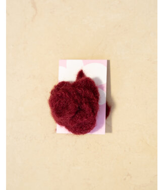Tess Haakt Flower Necklace Red