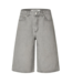 Oval Square City Denim Shorts Lt Grey Wash