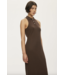 Sunny Polo Dress Dark Oak