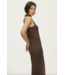 Sunny Polo Dress Dark Oak